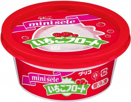 いちごフロート 87kcal